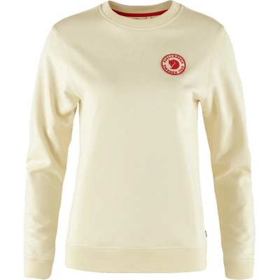 Fjallraven mikina s logom krémová