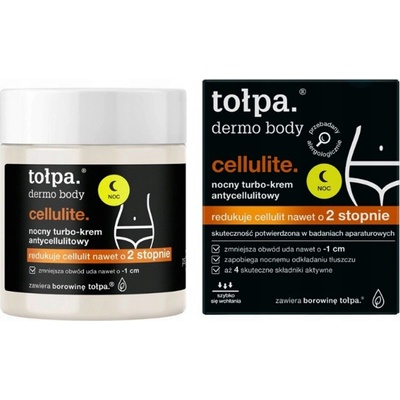 Tołpa Dermo Body Cellulite nočný krém proti celulitíde 250 ml