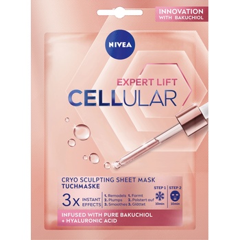 Nivea Cellular Крио лист маска Hyaluron Filler Elasticity