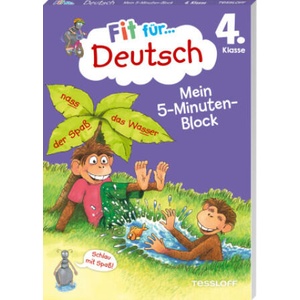 Fit für Deutsch 4. Klasse. Mein 5-Minuten-Block | Werner Zenker, Guido Wandrey (2023)