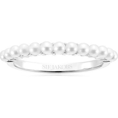Sif Jakobs Půvabný stříbrný s pravými perlami Ellera SJ-R2869-P
