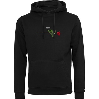 Mister Tee Мъжки суичър в черно Mister Tee Rose Love HoodyUB-MT1581-00007 - Черен, размер M
