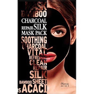 Chamos Cosmetics Почистваща маска с бамбуков въглен и пептиди Chamos Acaci (CHAC360400)