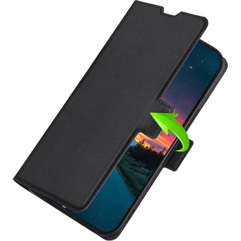 GKK Кожен Калъф за HUAWEI Nova 9 SE, GKK Card Book Case, Черен (5901017215832)