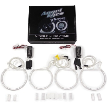 Ангелски Очи ccfl за bmw e46 седан, комби (1998-2005) / купе (1998-2003) - Червен цвят (ccfle46r)