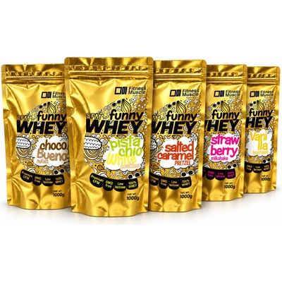 FitnessMuscle FUNNY CFM WHEY PROTEIN 1000 g