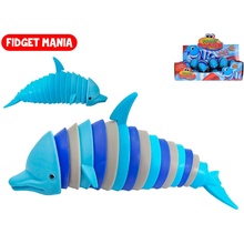 Mikrotrading Fidget delfín klik klak 17 cm