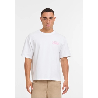 Mister Tee Тениска What Ever Car Cropped Oversize Tee white XXLUB-MT4030-00220 - Тъмносив, размер L