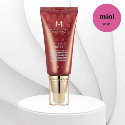 Missha M Perfect Cover BB krém 21 Light Beige SPF42 PA+++ 20 ml