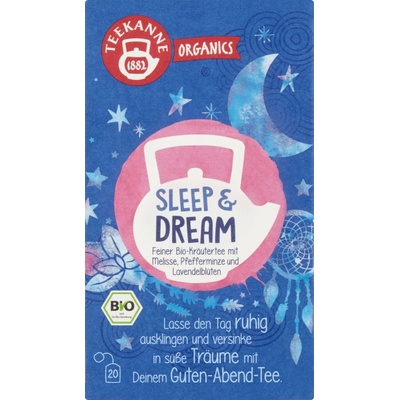 TEEKANNE ORGANICS Bio SLEEP & DREAM bylinný čaj 20 x 1,7 g