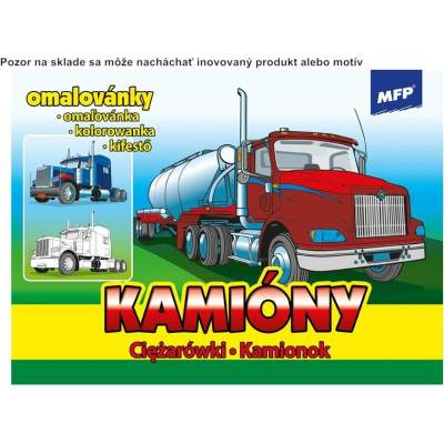 Omaľovánka A5 MFP Kamióny 5300267