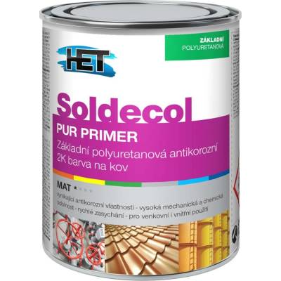 Het Soldecol Pur Primer světle šedá 0,75L