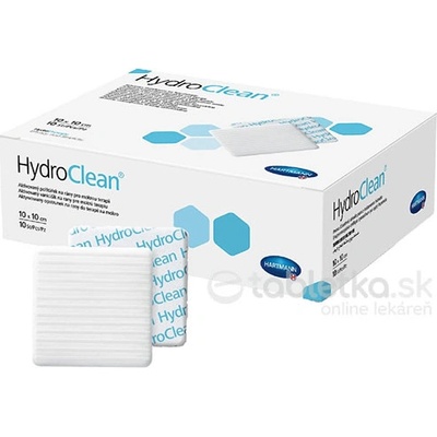 HydroClean advance vankúšik na rany štvorec 10 ks