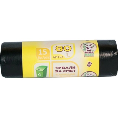 Торби за смет 80 l 70х90 cm 15 бр (2711021-4-18)
