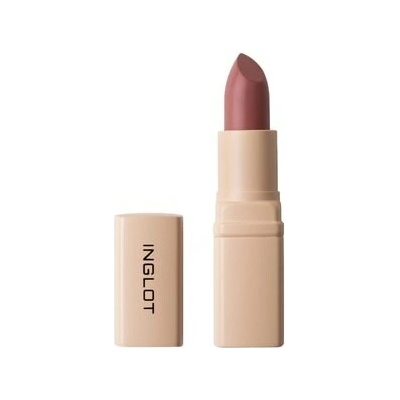 INGLOT Creamy Soft Lipstick rtěnka hnědá 4,4 g