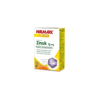 Walmark Zinok 15 mg tabliet inov. obal 2018 30 ks