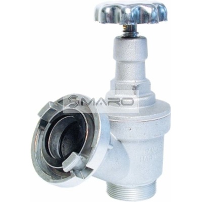Pavliš & Hartmann Hydrant nástěnný AL C52 PN16 ventil 2" se spojkou AL vv107