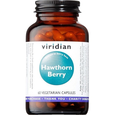 Viridian Hawthorn Berry hloh 60 kapslí