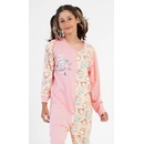 Dětský overal Sovičky azurové