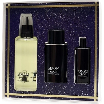 Giorgio Armani Code EDT 75 ml + Edt 150 ml + Edt 15 ml