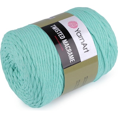 Pletací příze Twisted Macrame 500 g rozčesávací Varianta: 10 (775/921) mint, Balení: 1 ks