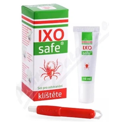 IXOsafe ANIMAL Set na odstranění klíštěte s háčkem 10 ml
