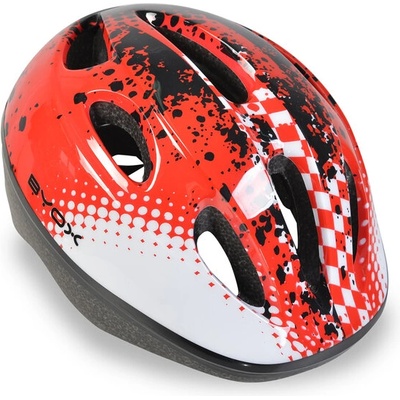 BYOX Каска Y03 червен (48-54 cm)