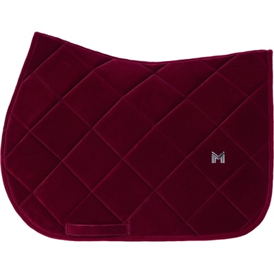 Maximilian Equestrian Velvet podsedlová podložka Ruby