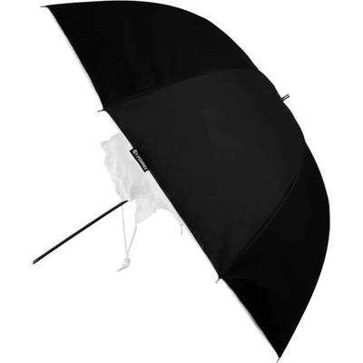 FOMEI štúdiový dáždnik Black, Silver 100cm