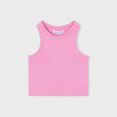 MAYORAL Потник презрамки розов цвят с капси за мини момиче Mayoral