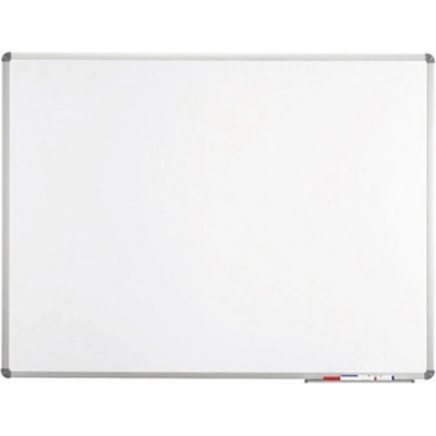 Maul biela popisovacia tabuľa MAULstandard, Emaille (š x v) 240 cm x 120 cm biela emailový náter vr. odkladacie misky, f