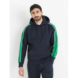 Celio Тъмно синя мъжка блуза с качулка Celio Vebandit Celio | Sin | МЪЖЕ | S