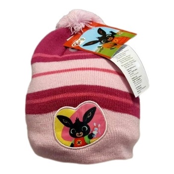 dívčí zimní čepice Bing sv.růžová