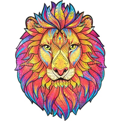 Unidragon Dřevěné Mysterious Lion 327 dílků