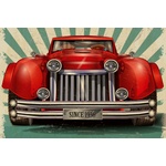 DIMEX ART Флизелинов фототапет плакат за винтидж кола 375 x 250 см