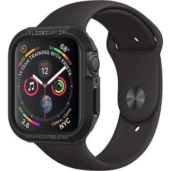 Spigen Калъф за Smartwatch Spigen Rugged Armor за Apple Watch 4 (44mm), черен (KXG0015260)