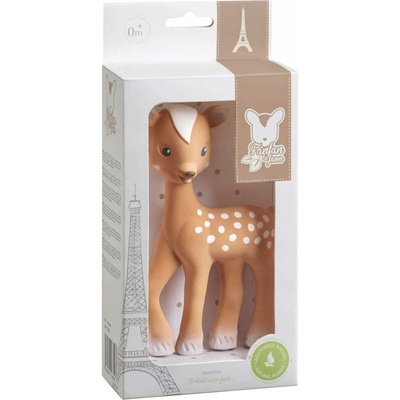 Sophie La Girafe kousátko na prořezávání zoubků guma hnědo béžová
