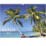 TopTimer Стенен календар TOPTIMER T093 420x310 мм, хоризонтален, Beach 2027 (T9300-24F)
