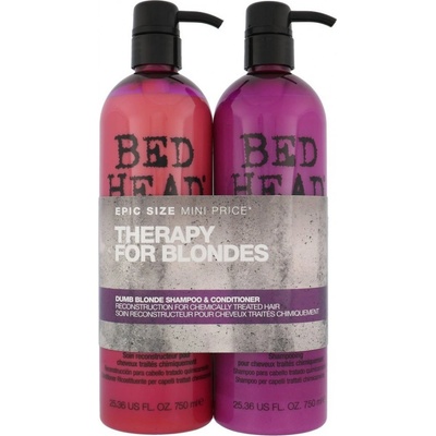 Tigi Bed Head Dumb Blonde Shampoo šampón pro poškozené vlasy 750 ml