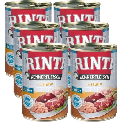 Rinti Kennerfleisch Junior kuracie mäso 6 x 400 g