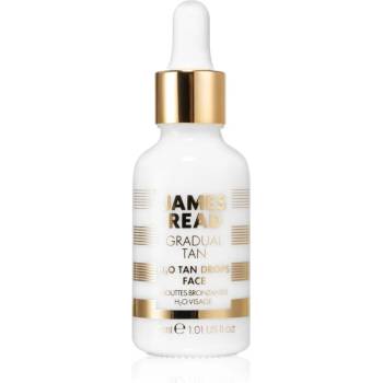 James Read Gradual Tan H2O Tan Drops автобронзантни капки за лице цвят Light/Medium 30ml