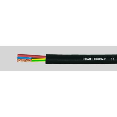 Helu 37001 kabel s gumovou izolací H07RN-F 1 x 1.5 mm² černá 100 m