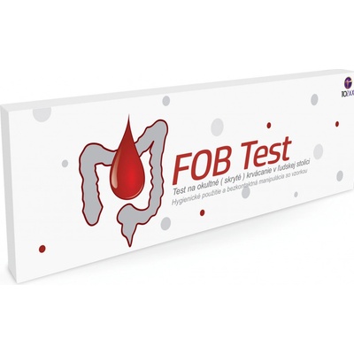 FOB Test na okultné krvácanie 1 ks