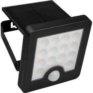 DPMSolid SBT005 - Соларна лампа със сензор за движение, 500 lm, 4000 K, IP65, черен (SBT005)