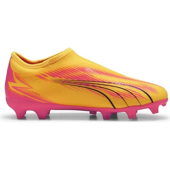 Puma ULTRA MATCH LL FG/AG JR žltá,ružová,čierna