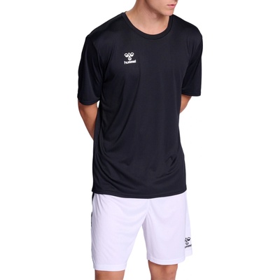 Hummel HMLESSENTIAL JERSEY S/S čierna