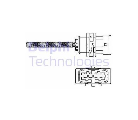 Lambda sonda DELPHI ES10789-12B1