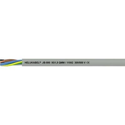 Helu OB-500 11001-1000 riadiaci kábel 2 x 0.50 mm² 1000m sivá
