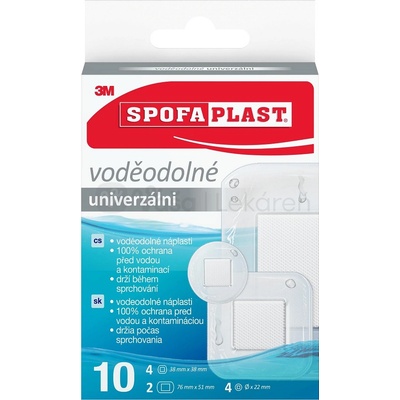 3M Spofaplast 190N Voděodolné náplasti mix 10 ks