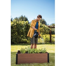 Keter Maple Square Vyvýšený záhon 106 x 32 x 106 cm hnědý 249299